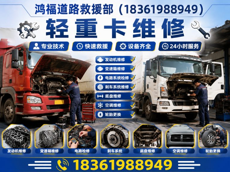 虎丘区苏州货车救援展示图